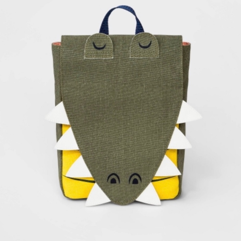 Cat & Jack Crocodile backpack
